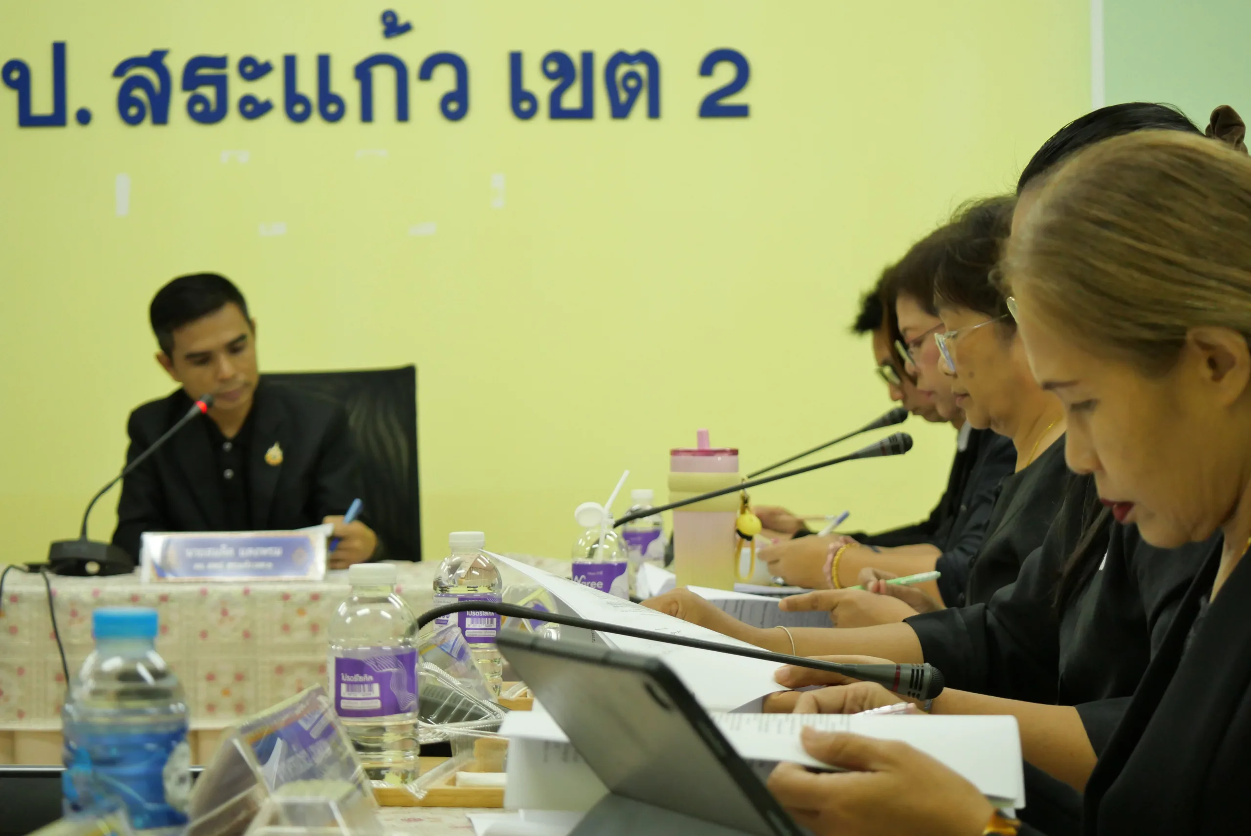 สพป.สระแก้ว เขต 2 จัดกิจกรรมสภากาแฟ ครั้งที่ 28/2568 ประชุมผู้บริหารการศึกษา ผู้อำนวยการกลุ่ม/หน่วย และติดตามข่าวสารการศึกษา “รายการพฤหัสเช้า ข่าว สพฐ. ครั้งที่ 44/2568