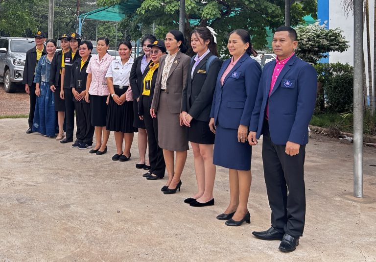 ผอ.สพป.หนองคาย เขต 1 ตรวจเยี่ยมโรงเรียนอนุบาลหนองคาย ในการเปิดภาคเรียนที่ 1 ปีการศึกษา 2568 ตามนโยบายของกระทรวงศึกษาธิการ ความปลอดภัยในและนอกสถานศึกษา ขับเคลื่อนงานส่งเสริมความประพฤตินักเรียนและนักศึกษา (พสน.)
