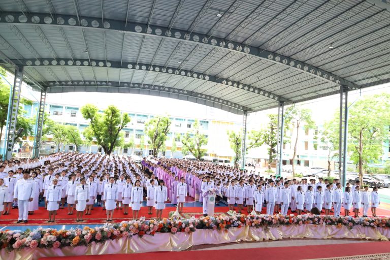 สพป.กรุงเทพมหานคร ร่วมกับ โรงเรียนพญาไท จัดพิธีถวายพระพรชัยมงคล เนื่องในโอกาสวันเฉลิมพระชนมพรรษา สมเด็จพระนางเจ้าสุทิดา พัชรสุธาพิมลลักษณ พระบรมราชินี 3 มิถุนายน 2568
