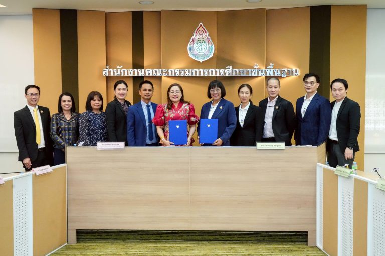 สพฐ. ร่วมกับสภาดิจิทัลฯ ลงนามความร่วมมือ “โครงการส่งเสริมศักยภาพดิจิทัลเพื่ออนาคตการศึกษาไทย” ยกระดับการเรียนรู้แห่งยุคดิจิทัล ครู-นักเรียนเข้าถึงทักษะอนาคตทั่วประเทศ