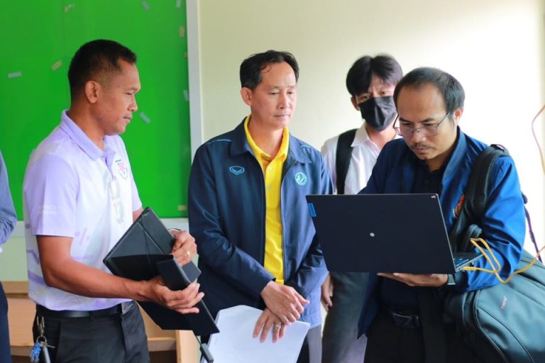 สพป.บุรีรัมย์ เขต ๑ ตรวจรับงานติดตั้งอุปกรณ์สัญญาณอินเทอร์เน็ต ปีงบประมาณ พ.ศ. ๒๕๖๘