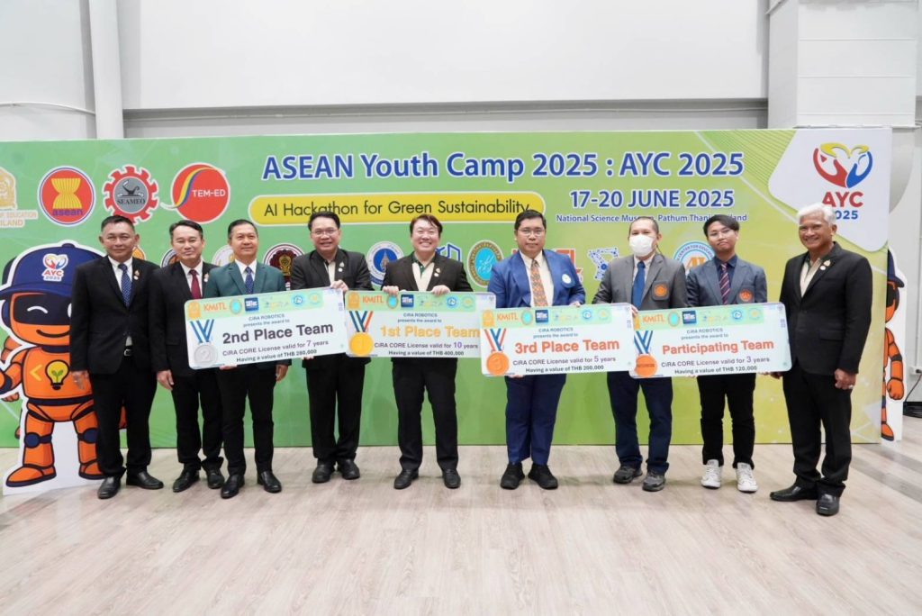 สพฐ. เข้าร่วมงาน “ค่ายเยาวชนอาเซียน ประจำปี 2568” (ASEAN Youth Camp 2025: AYC2025) จุดพลังเยาวชนอาเซียน ดึง AI เปิดค่าย AYC 2025 แก้ปัญหาสิ่งแวดล้อมสู่โลกอนาคตที่ยั่งยืน