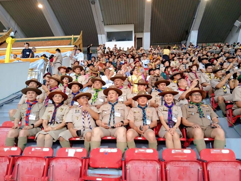สพป.ฉะเชิงเทรา เขต 1 ร่วมพิธีทบทวนคำปฏิญาณและสวนสนามของลูกเสือ เนื่องในงานวันคล้ายวันสถาปนาของคณะลูกเสือแห่งชาติ ประจำปี 2568