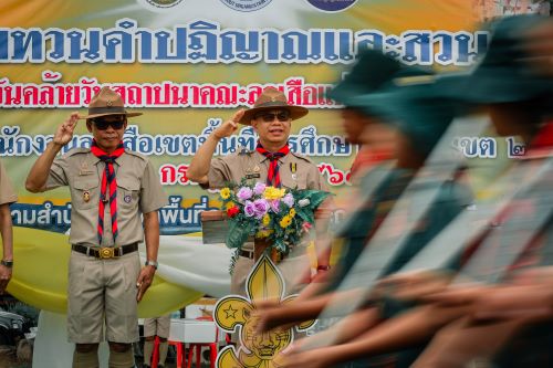 สพป.สระบุรี  เขต ๒ จัดพิธีบวงสรวงเพื่อน้อมรำลึกถึงใน             พระมหากรุณาธิคุณของพระบาทสมเด็จพระมงกุฎเกล้าเจ้าอยู่หัว ผู้ก่อตั้งคณะลูกเสือไทย และแสดงความจงรักภักดีต่อพระบาทสมเด็จพระเจ้าอยู่หัว พระประมุขของคณะลูกเสือแห่งชาติ เนื่องในวันคล้ายวันสถาปนาคณะลูกเสือแห่งชาติ ประจำปี พ.ศ. ๒๕๖๘