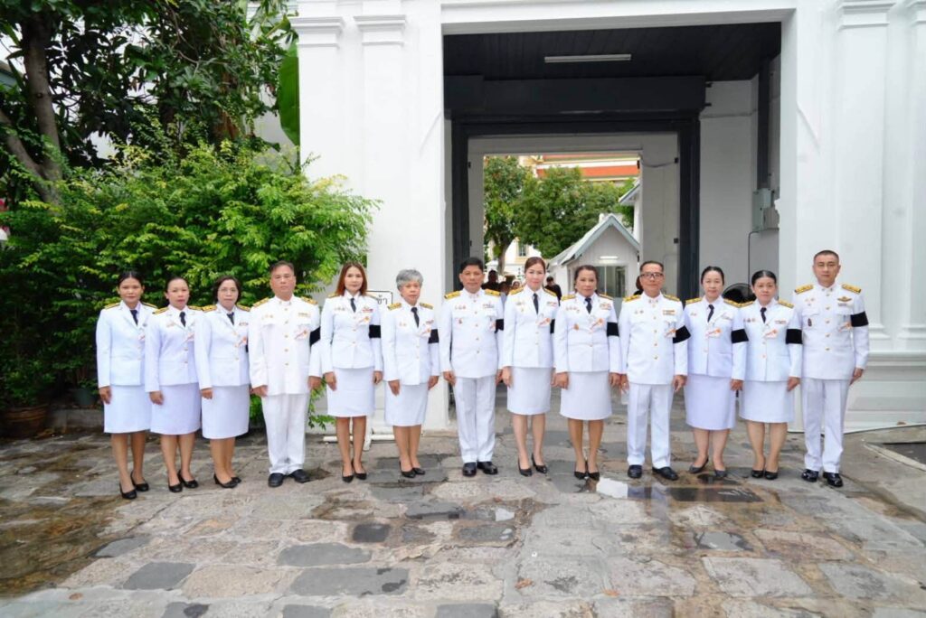 ผู้บริหาร สพฐ. ร่วมพระพิธีธรรมสวดอภิธรรมพระศพ สมเด็จพระเจ้าลูกเธอ เจ้าฟ้าพัชรกิติยาภา นเรนทิราเทพยวดี กรมหลวงราชสาริณีสิริพัชร มหาวัชรราชธิดา